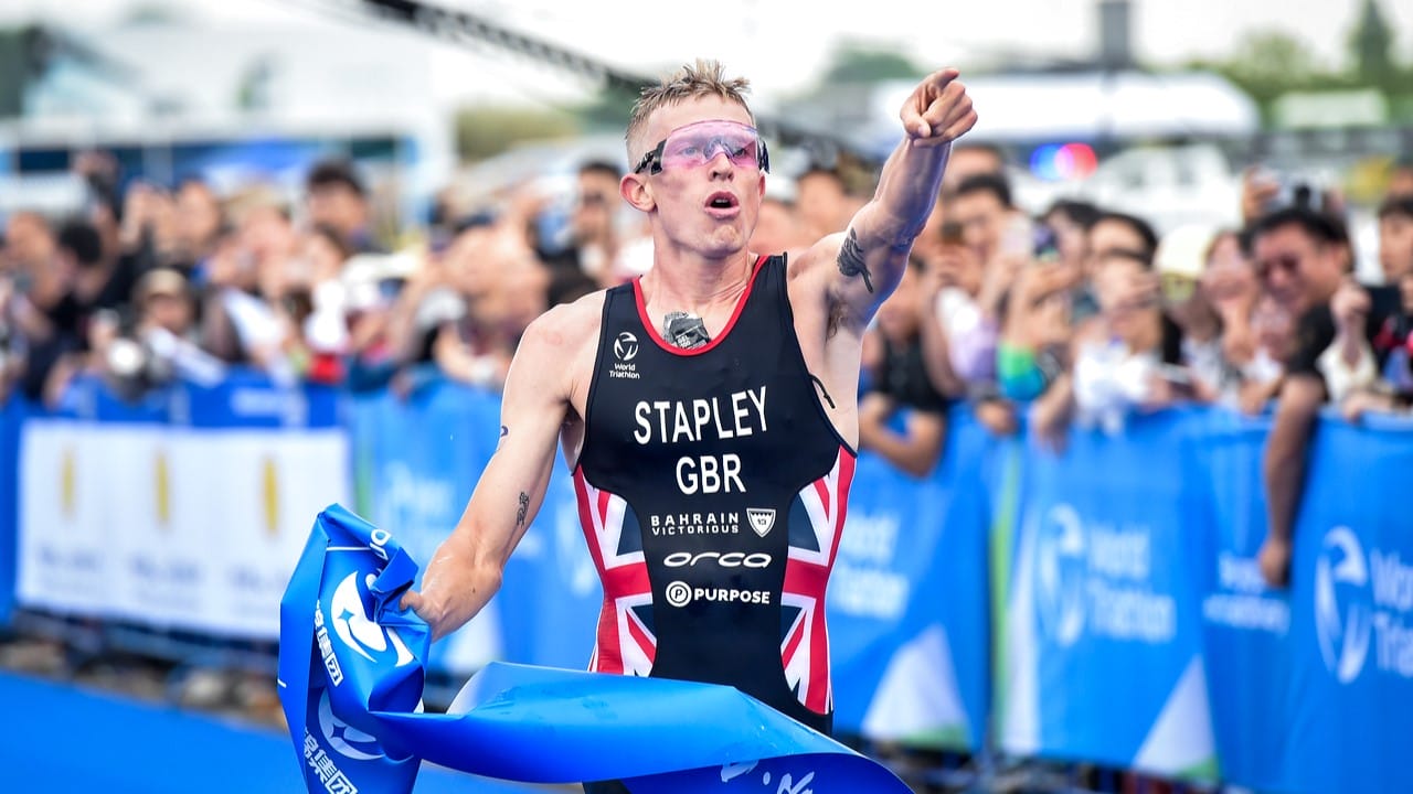 Max Stapley World Triathlon Chengdu 2024 win