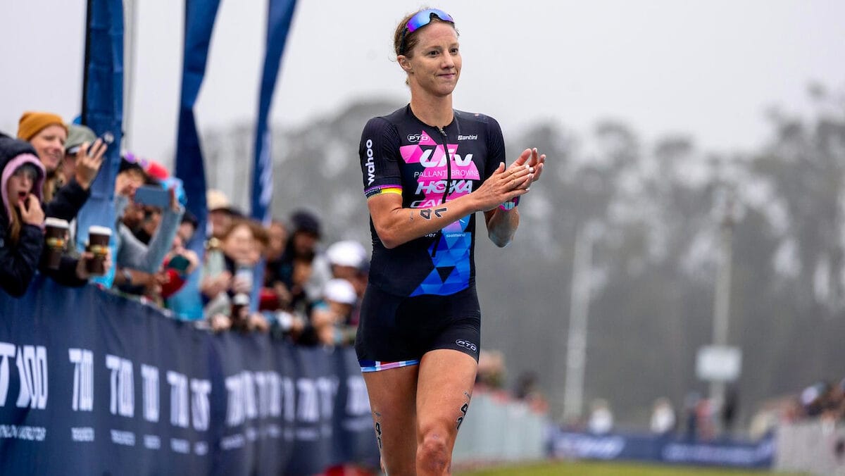 Emma Pallant-Browne finished fifth in San Francisco.