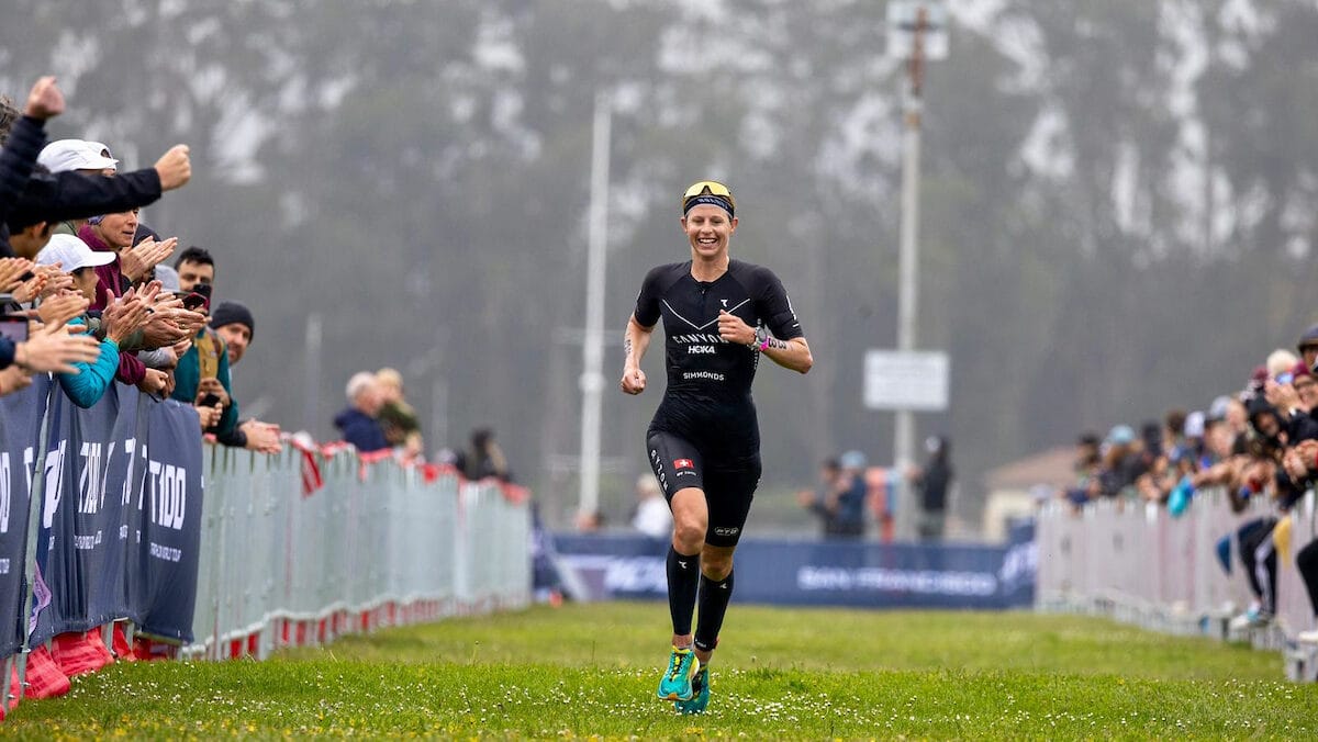 Imogen Simmonds finished fourth in San Francisco.