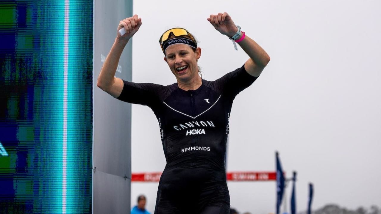 Imogen Simmonds - T100 San Francisco 2024 finish line