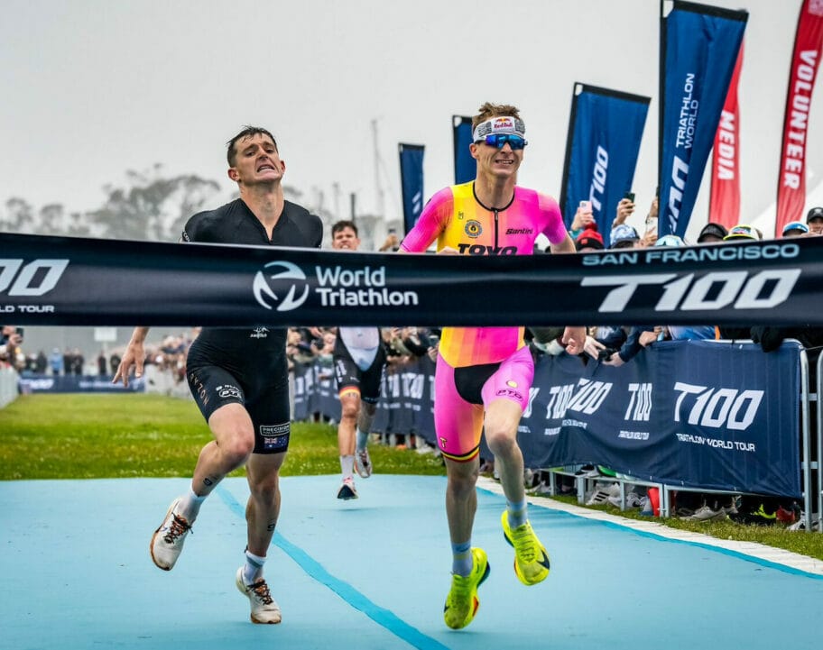 Marten Van Riel and Kyle Smith put on a show at the San Francisco T100.