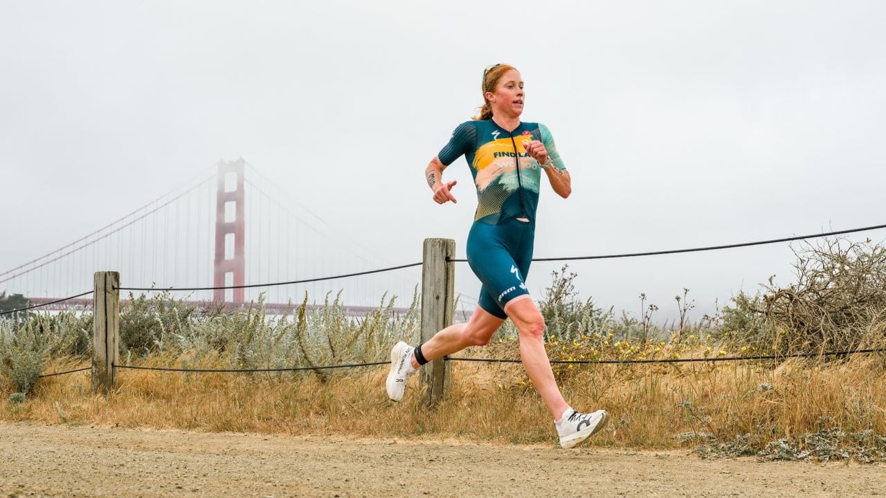 Paul Findlay on the run at T100 San Francisco 2024