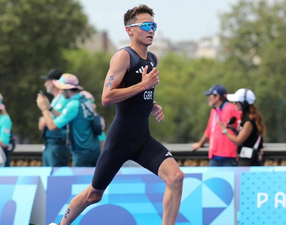 Paris 2024 Olympic mens triathlon Alex Yee run
