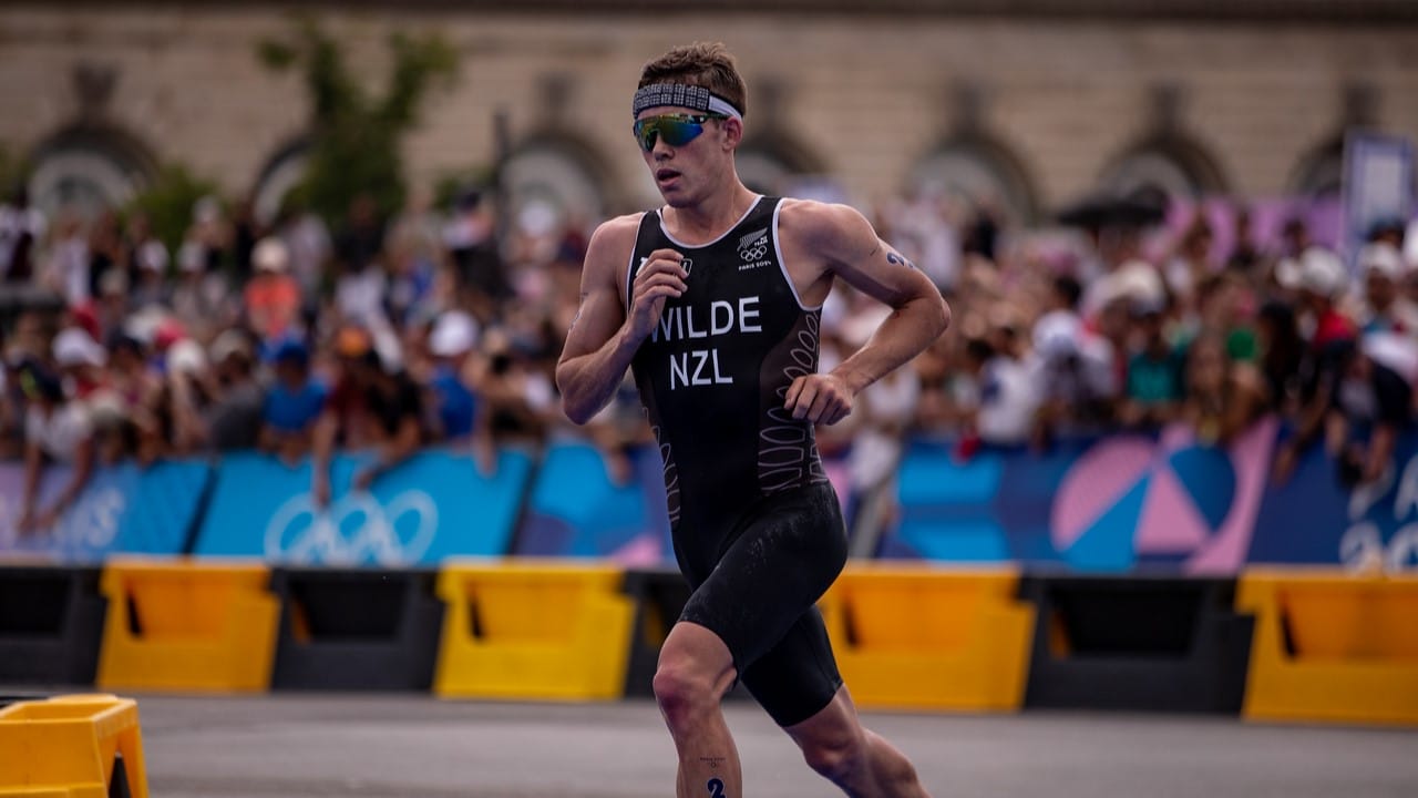 Hayden Wilde Paris 2024 Olympic Games triathlon individual run