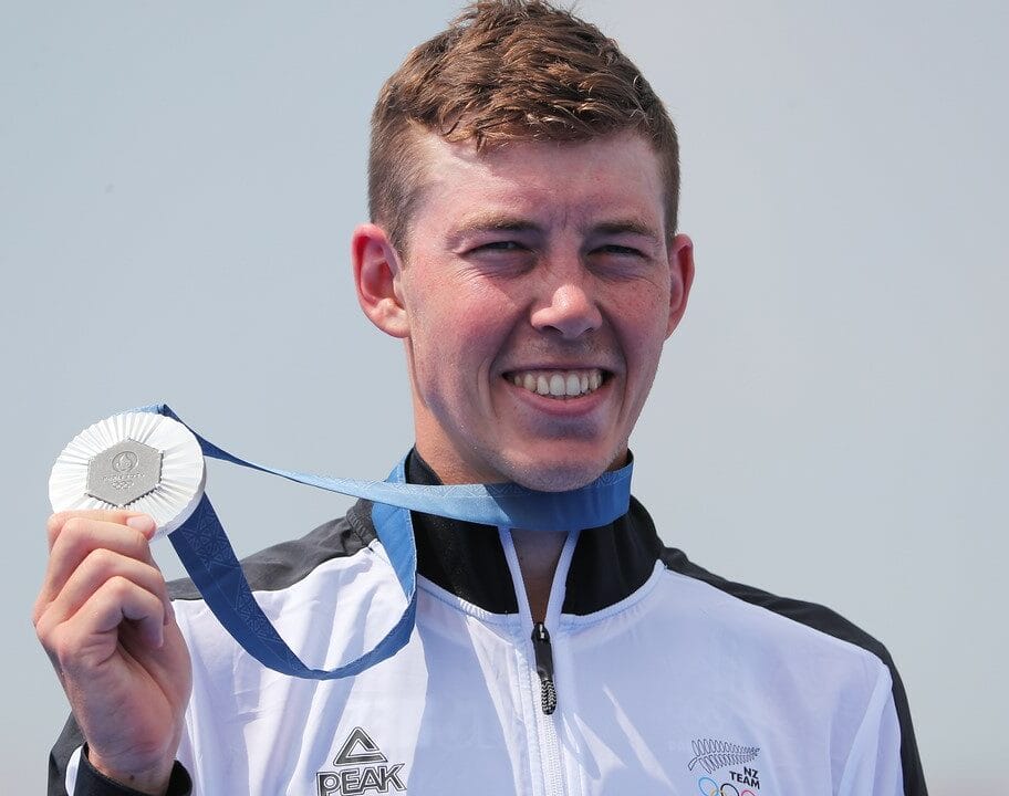 Hayden Wilde Paris 2024 Olympic Games medal