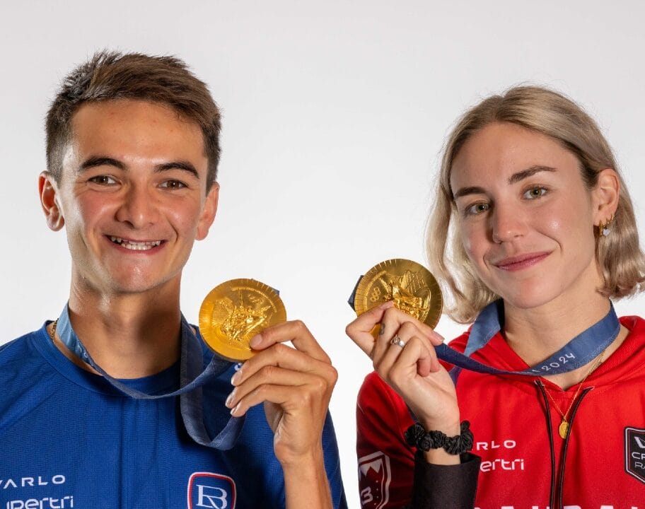 Alex Yee Cassandre Beaugrand gold medals supertri Boston photo credit supertri