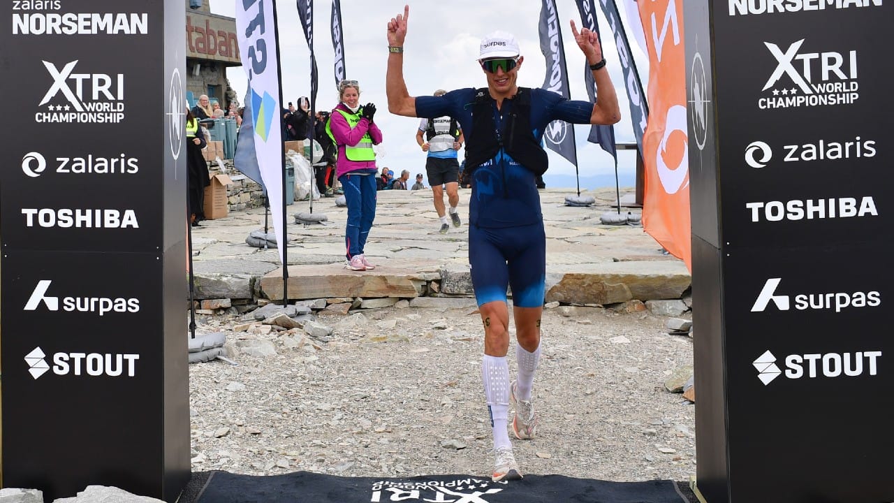 Sebastian Norberg Norseman Xtreme Triathlon 2024 Finish