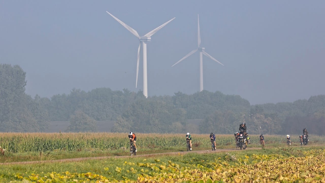 Challenge Almere Amsterdam bike course