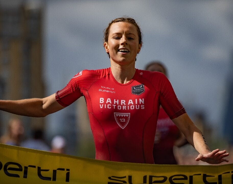 Georgia Taylor Brown wins supertri London 2024