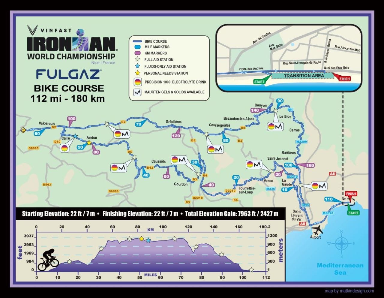 IMWC NICE BIKE COURSE