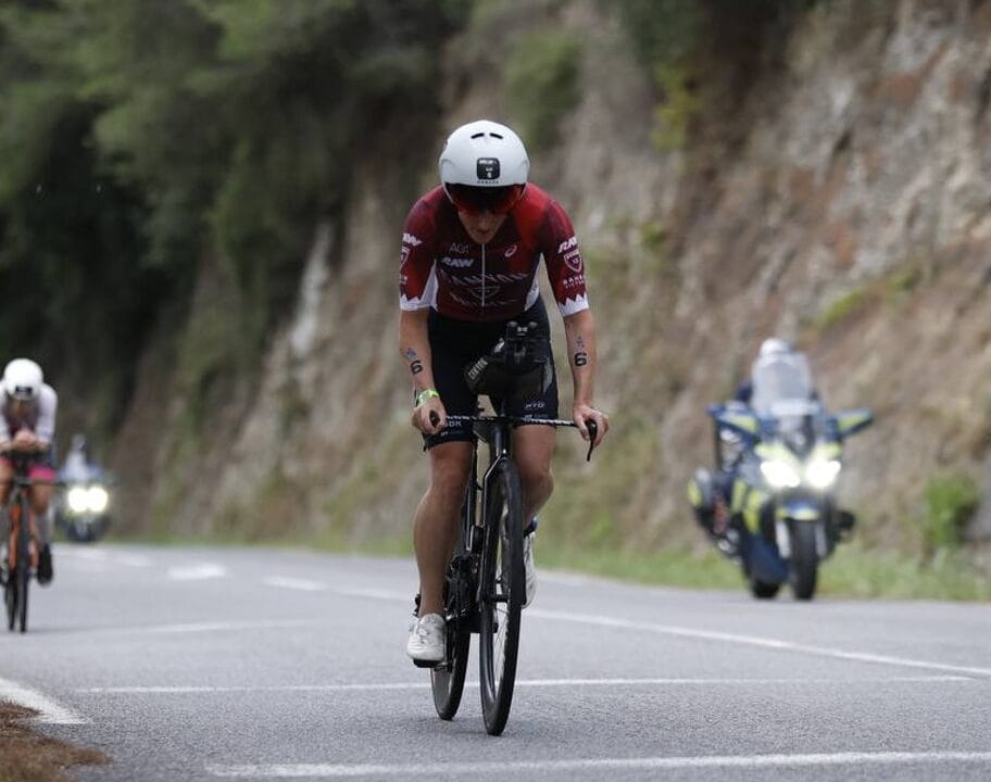 Kat Matthews at the 2024 IRONMAN World Championship Nice 2024