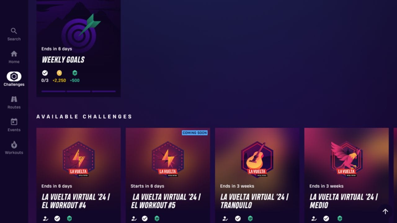 ROUVY challenges