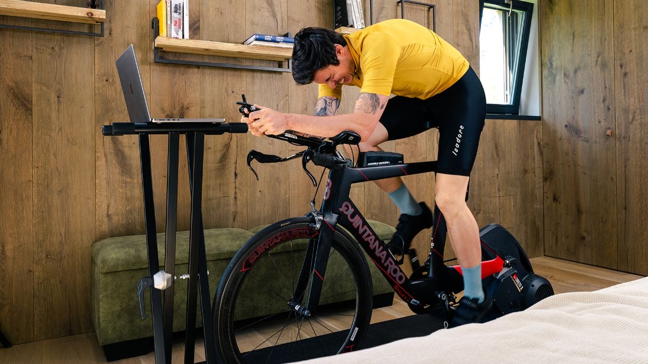 ROUVY triathlete indoor training