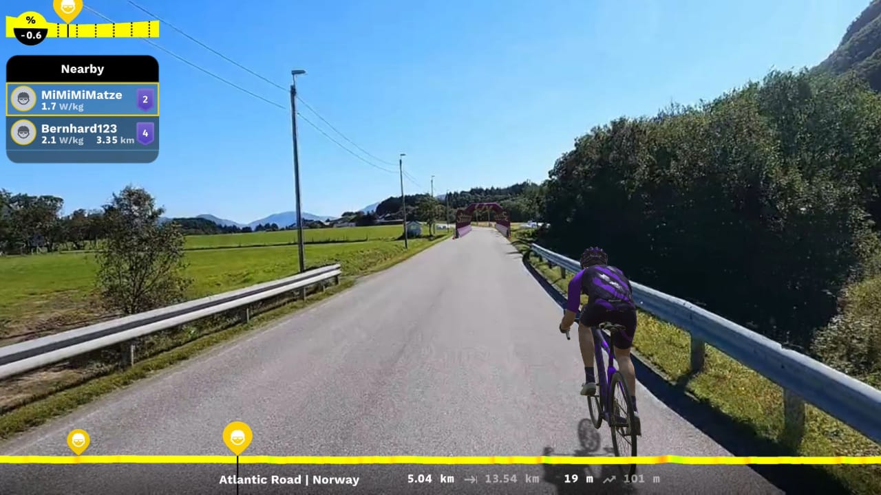 ROUVY routes Atlantic Road Norway