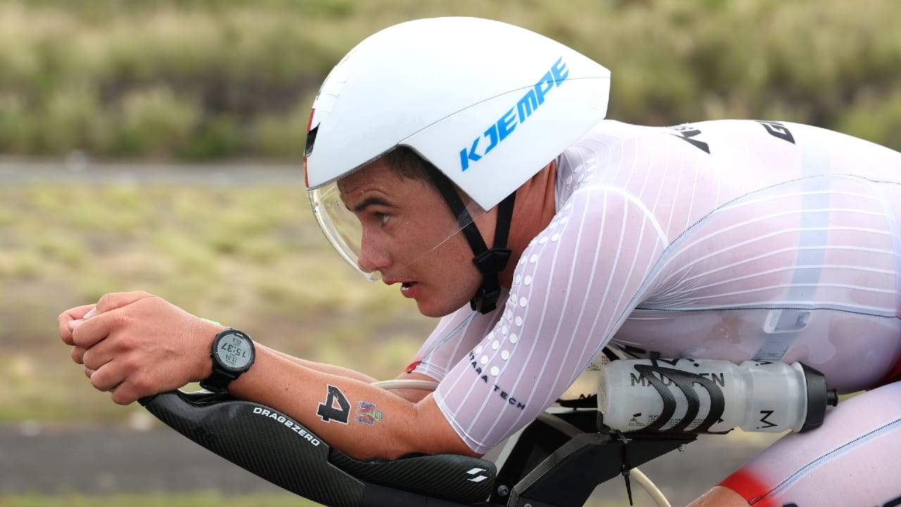 Gustav Iden IRONMAN World Championship 2024 bike photo credit Getty Images for IRONMAN