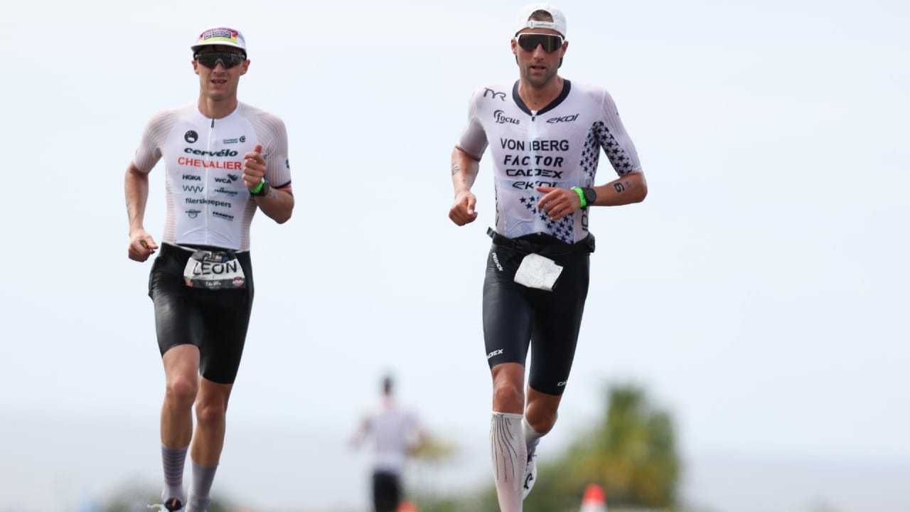 Rudy von Berg Leon Chevalier 2024 IRONMAN World Championship Kona