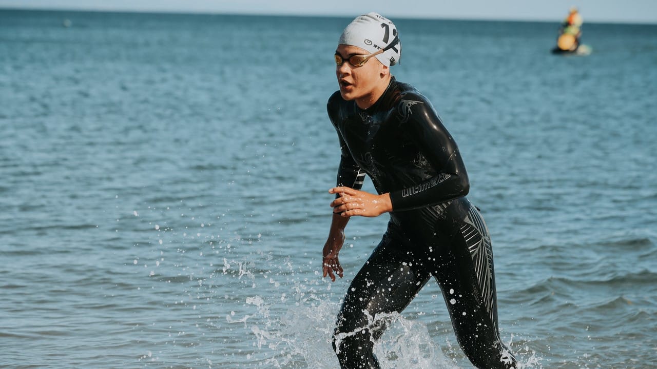 Fanni Szalai leads swim World Junior Triathlon Championships 2024
