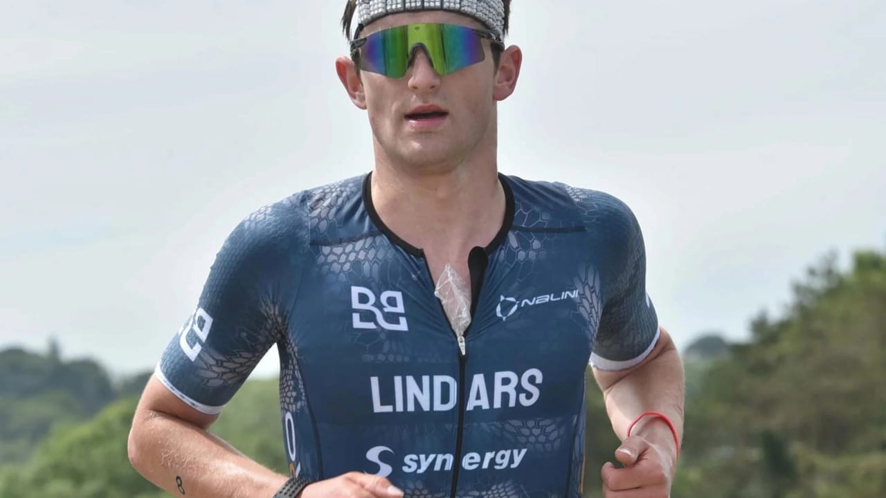 Kieran Lindars BornBound tri suit