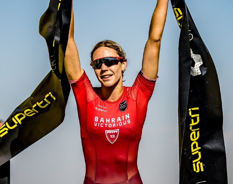 Cassandre Beaugrand supertri Neom 2024 win Photo credit: Darren Wheeler | supertri