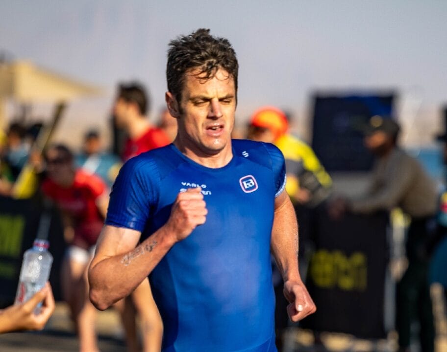 Jonny Brownlee supertri Neom 2024 run photo credit supertri