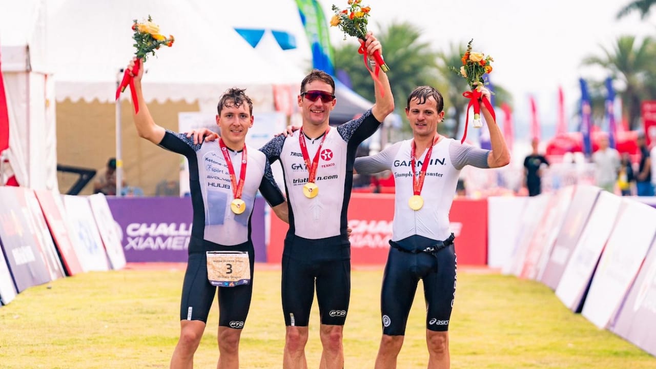 Challenge Xiamen men's podium