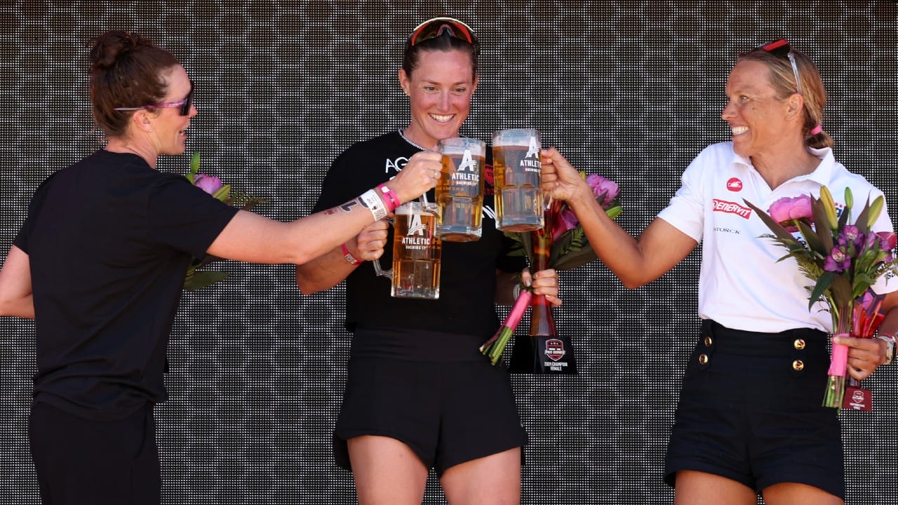 IRONMAN Pro Series 2024 Kat Matthews Jackie Hering Lotte Wilms