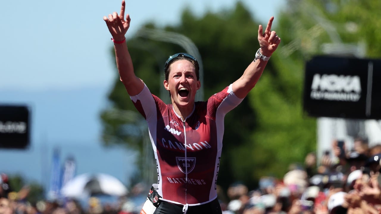 Kat Matthews IRONMAN 70.3 World Championship Taupo New Zealand 2024