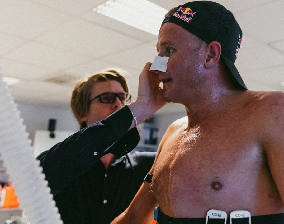 Kristian Blummenfelt Olav Aleksander Bu lab testing CORE