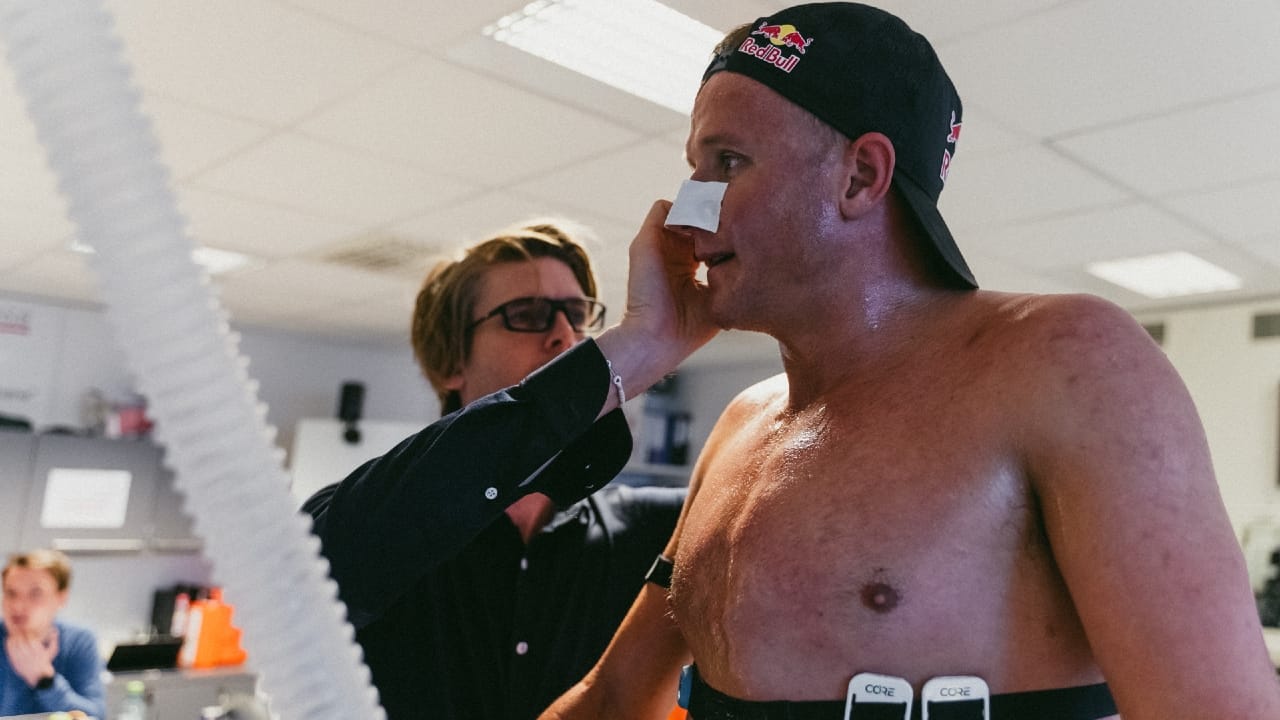 Kristian Blummenfelt Olav Aleksander Bu lab testing CORE