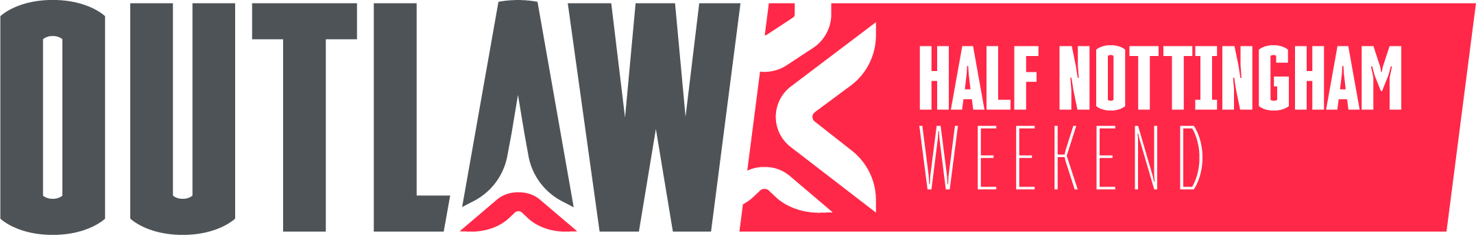 Outlaw Half Nottingham race logo