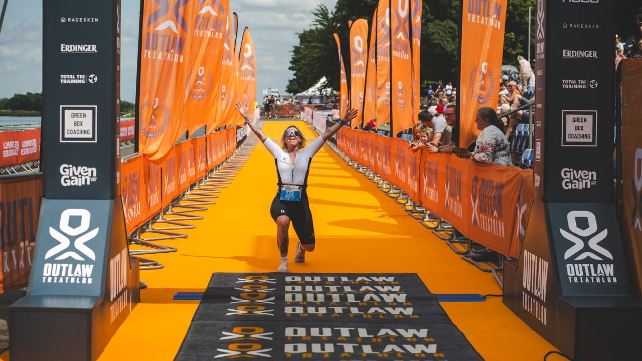 Outlaw Nottingham finish line