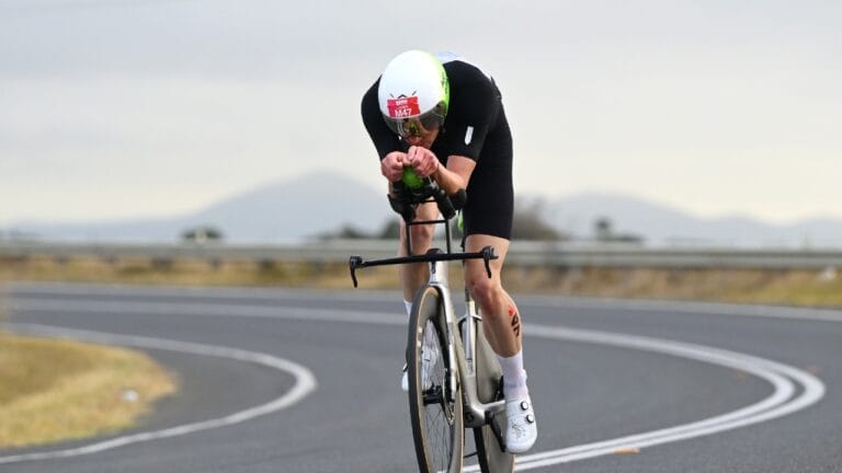James Whelan bike 703 Geelong photo credit Getty Images for IRONMAN