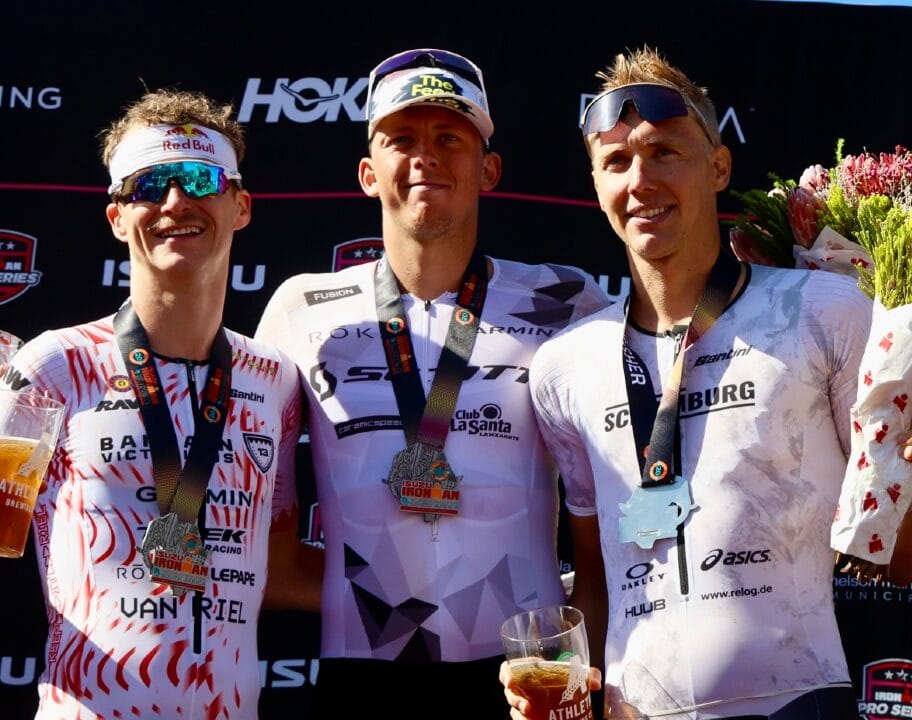 Magnus Ditlev Marten Van Riel Jonas Schomburg IRONMAN South Africa 2025