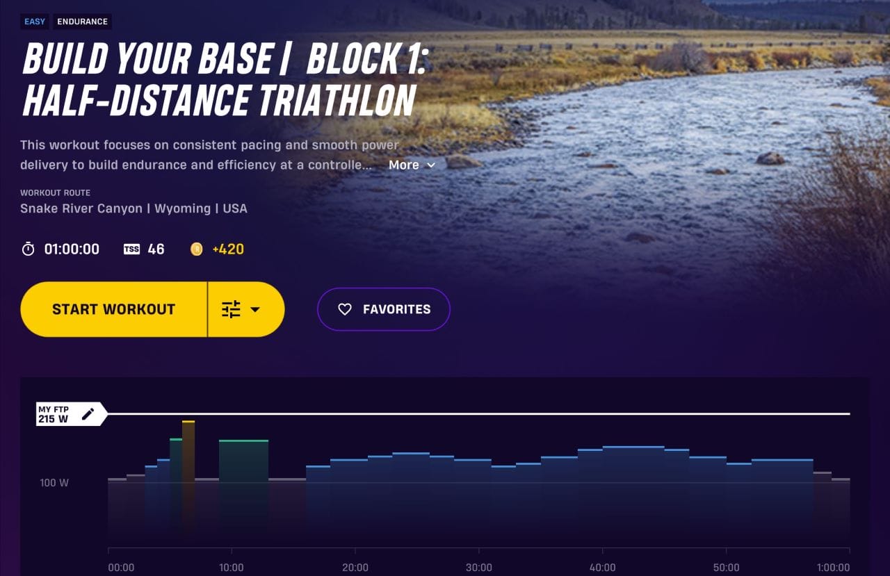 Rouvy build your base