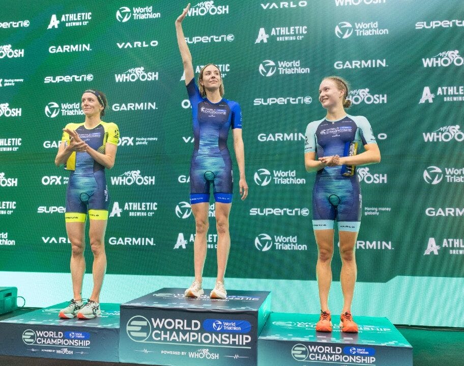Cassandre Beaugrand Podium Supertri E World Championship 2025 London
