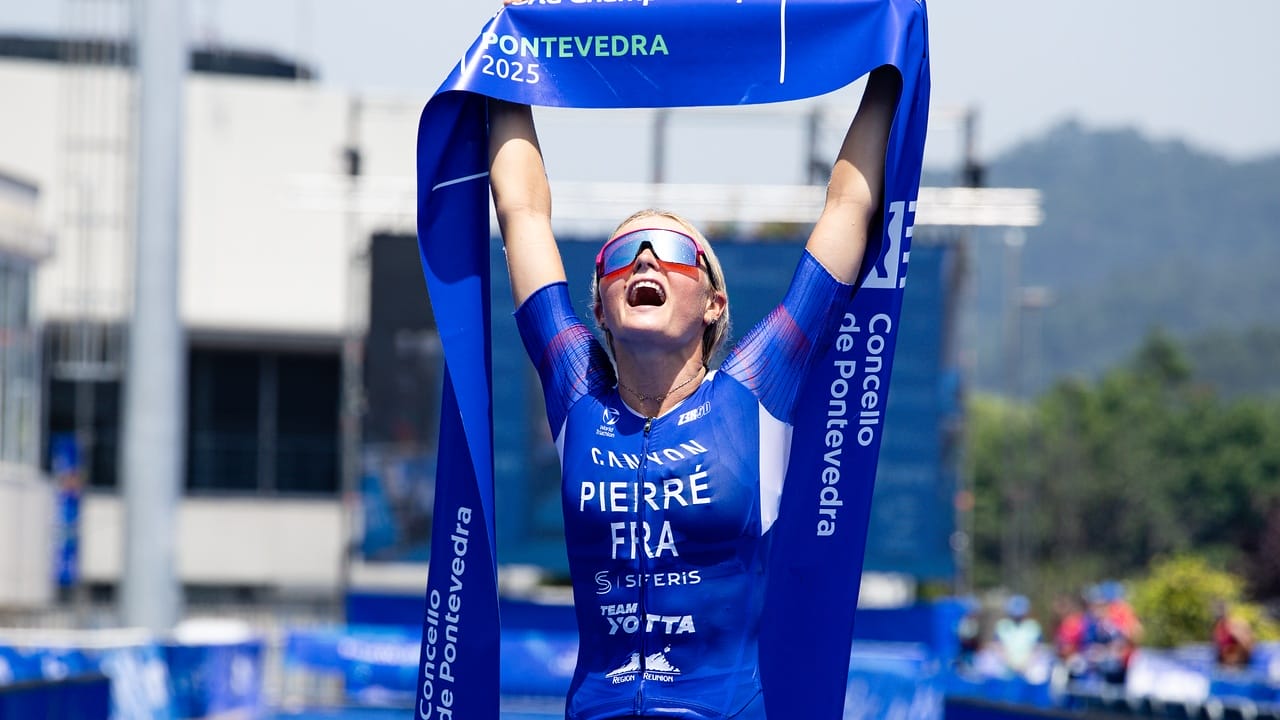 Marjolaine Pierre World Long Distance Triathlon win 2025