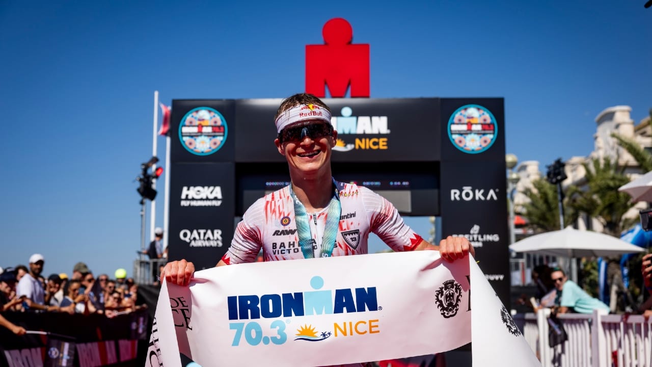Marten Van Riel 703 Ironman Nice win 2025