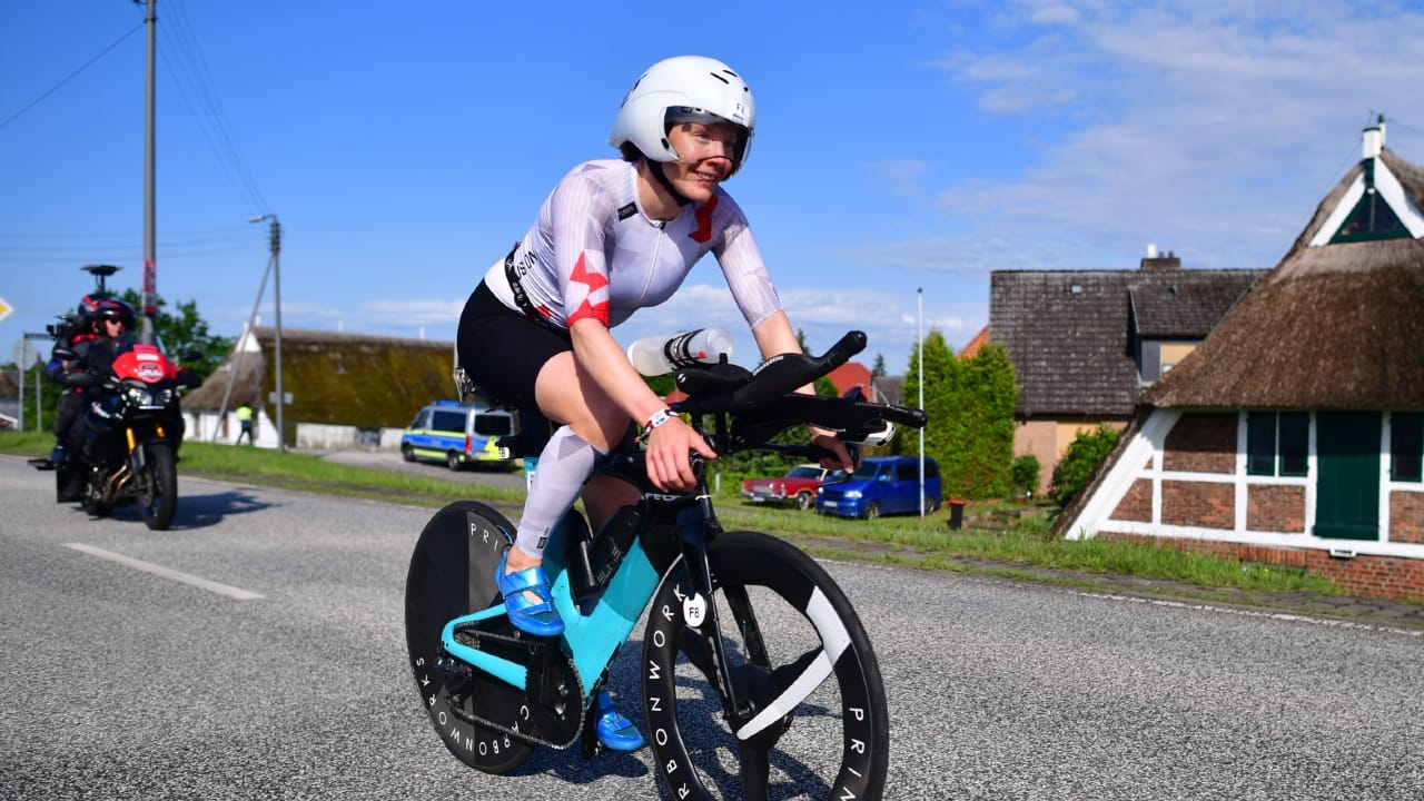 Solveig Løvseth bike IRONMAN Hamburg 2025