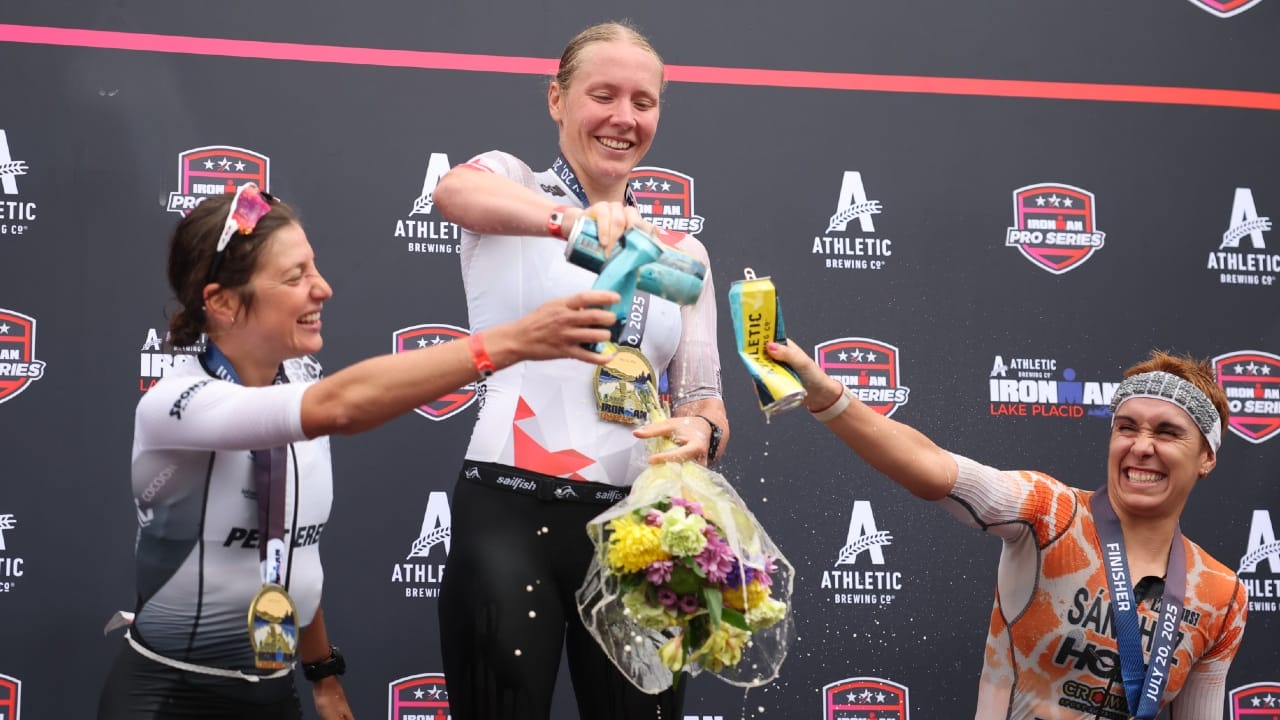 Lovseth Perterer Sanchez IRONMAN Lake Placid 2025