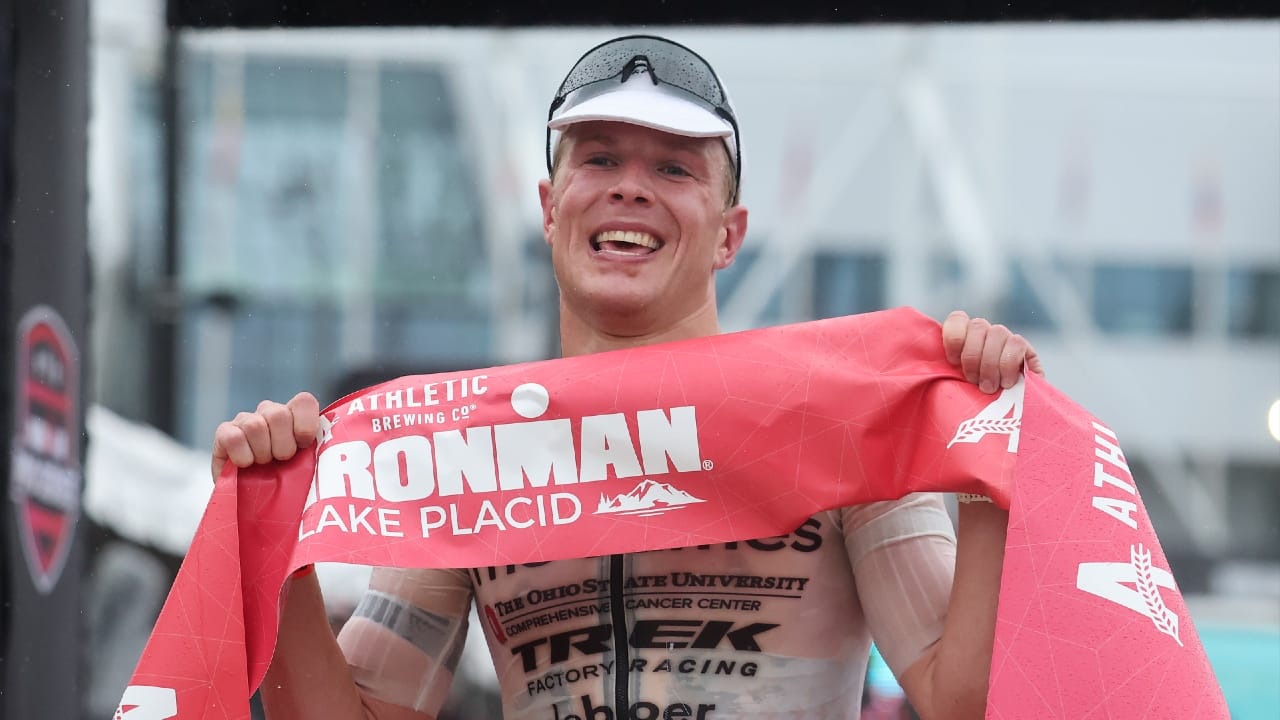 Matthew Marquardt wins IRONMAN Lake Placid 2025