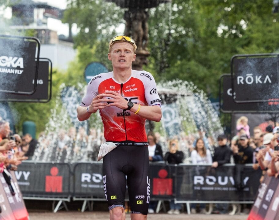 Sam Dickinson second place ironman 703 jonkoping 2025