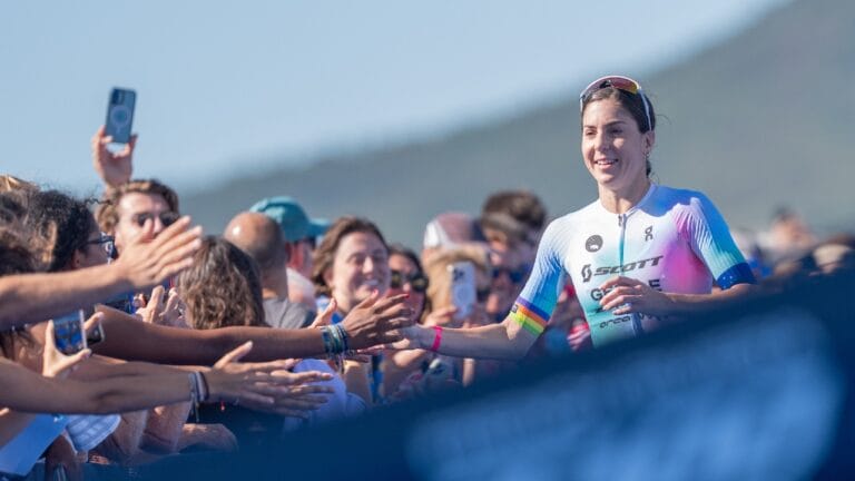 Ashleigh Gentle smiles T100 French Riviera 2025