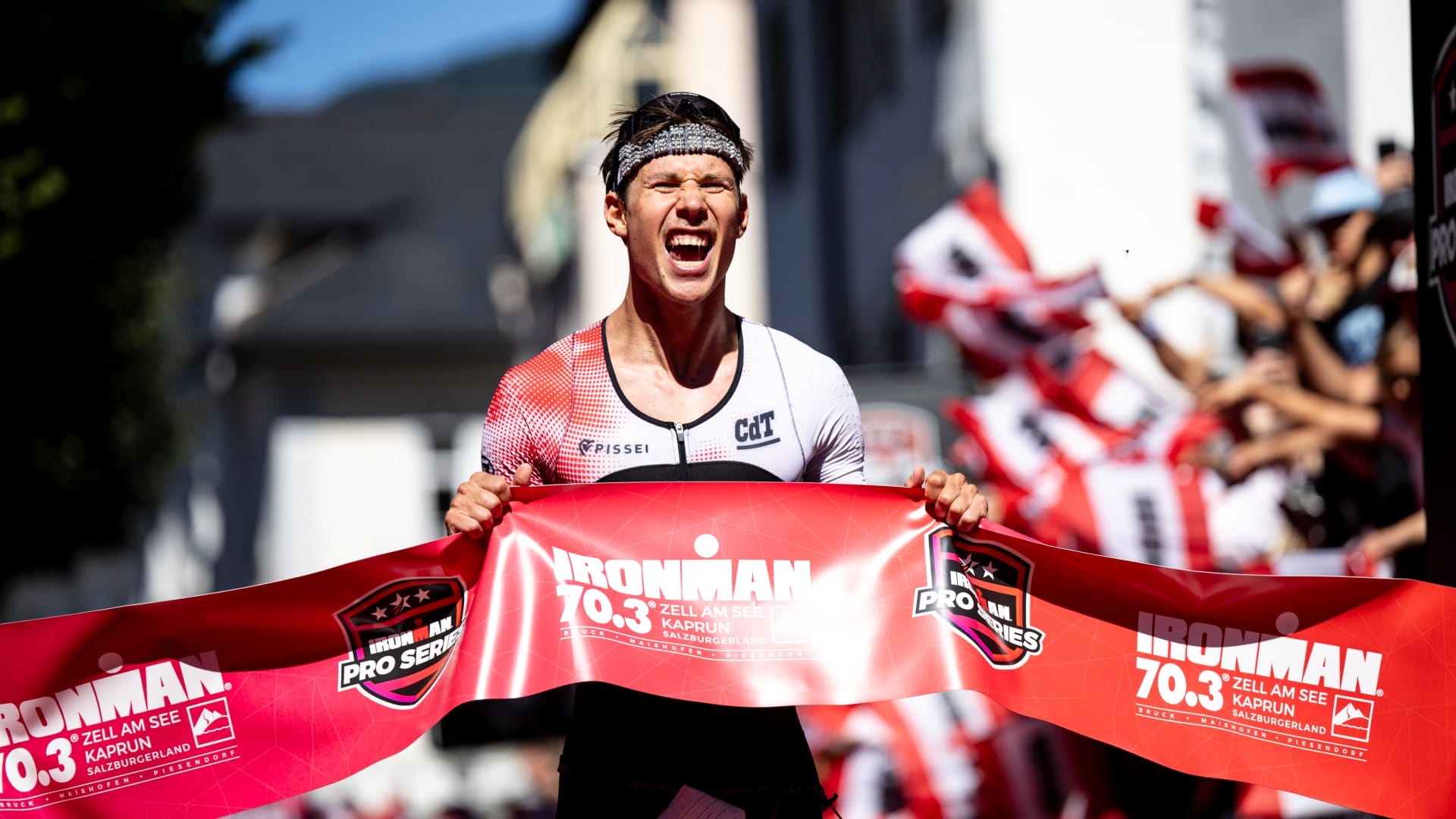 Fabian Kraft wins IRONMAN 70.3 Zell am See 2025