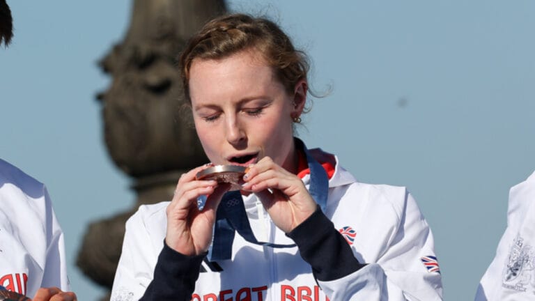 Georgia Taylor Brown Paris Olympics 2024 medal