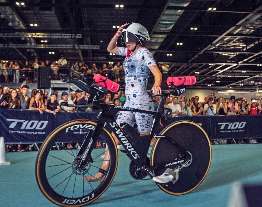 Georgia Taylor Brown T100 London 2025 bike