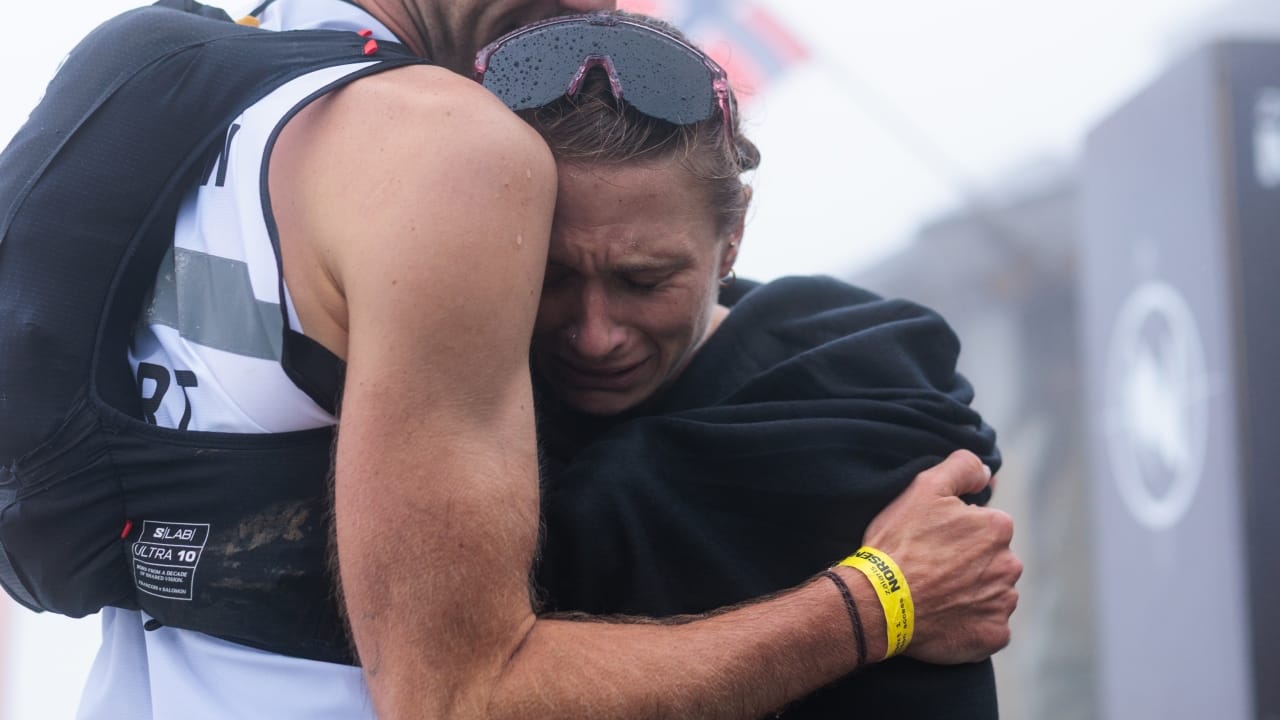 Julia Skala end of Norseman 2025