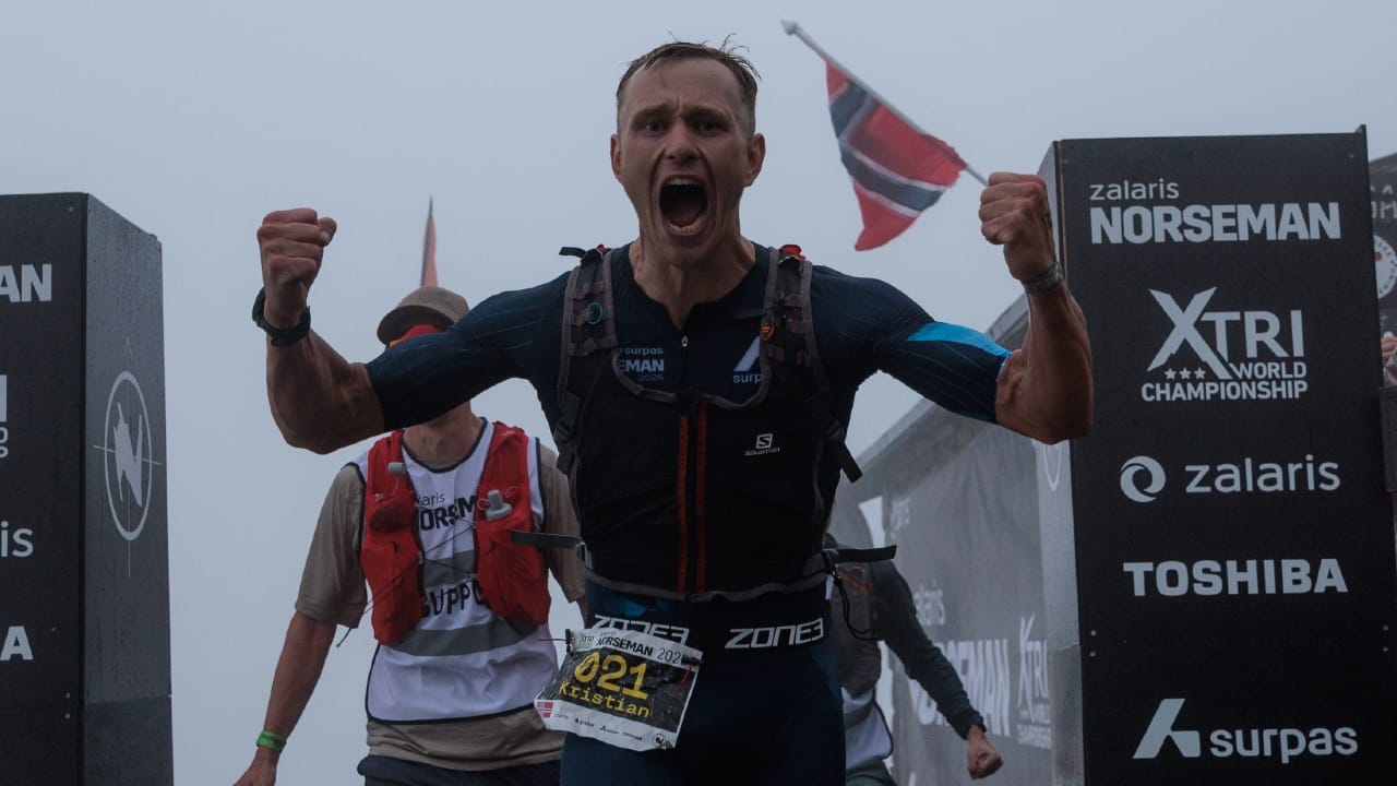 Kristian Grue wins Norseman 2025