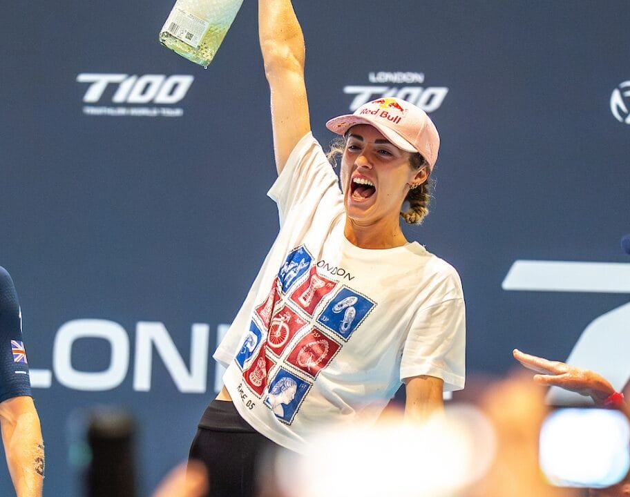 Lucy Charles Barclay T100 London celebrations 2025