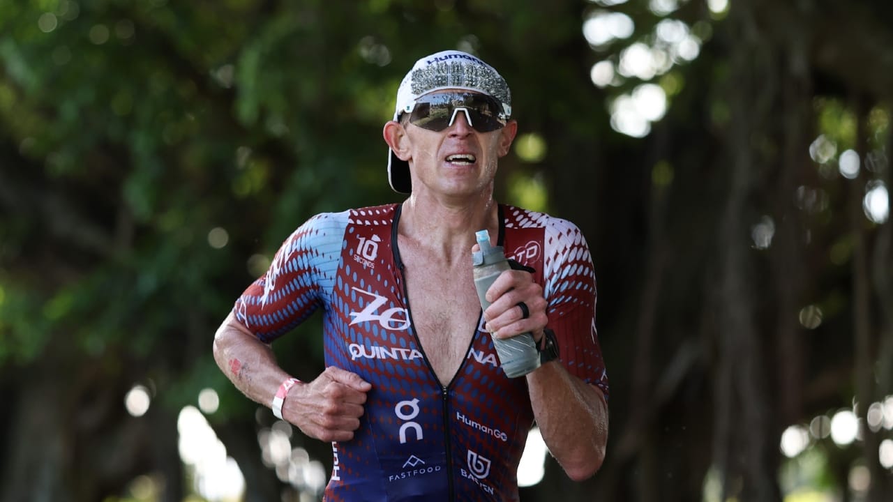 Matt Hanson IRONMAN Cairns run 2025
