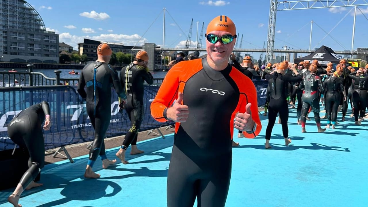 Stuart Walker World of Triathlon LIVE London T100